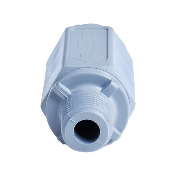male end of valve